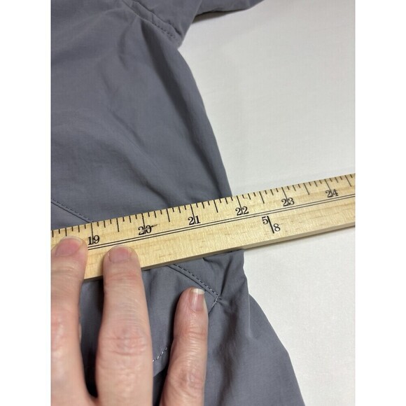 Alpha Industries Shell Fishtail Parka W Cadet Gray Grey Small Liberty Print - Picture 8 of 15